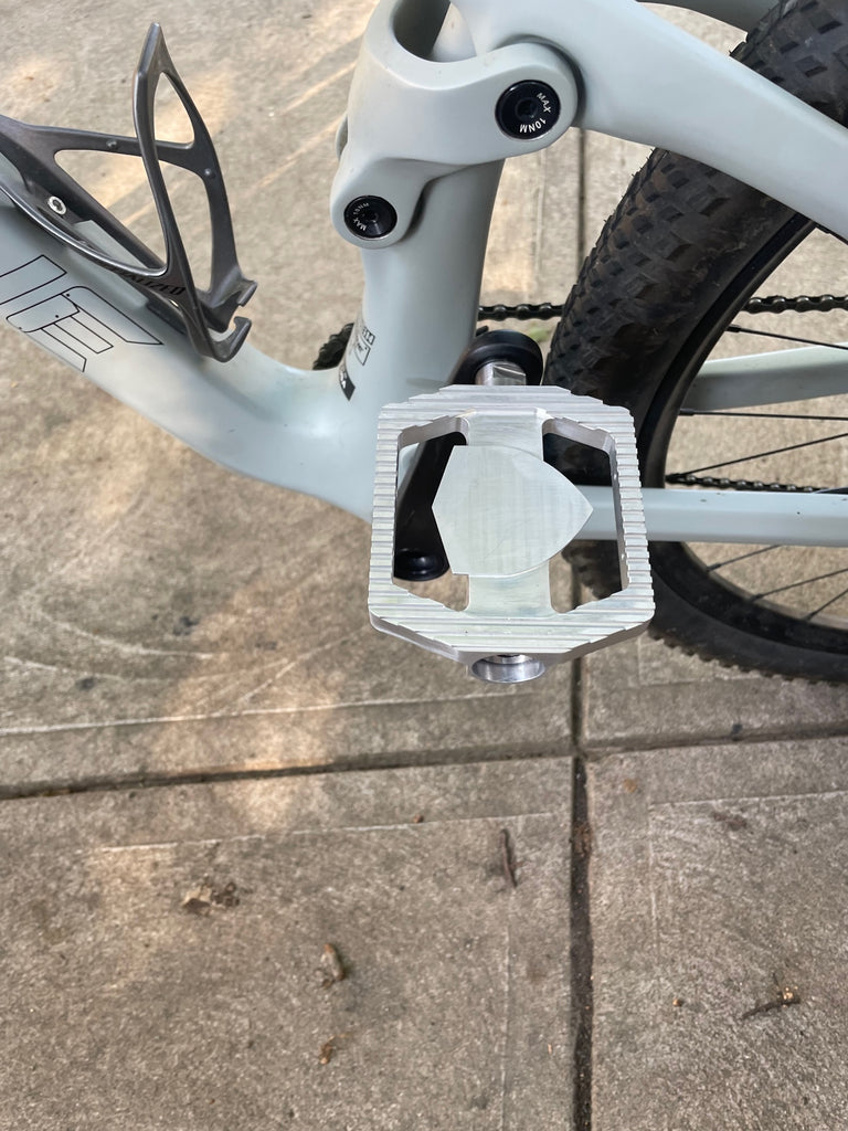 Smooth motion bike pedals